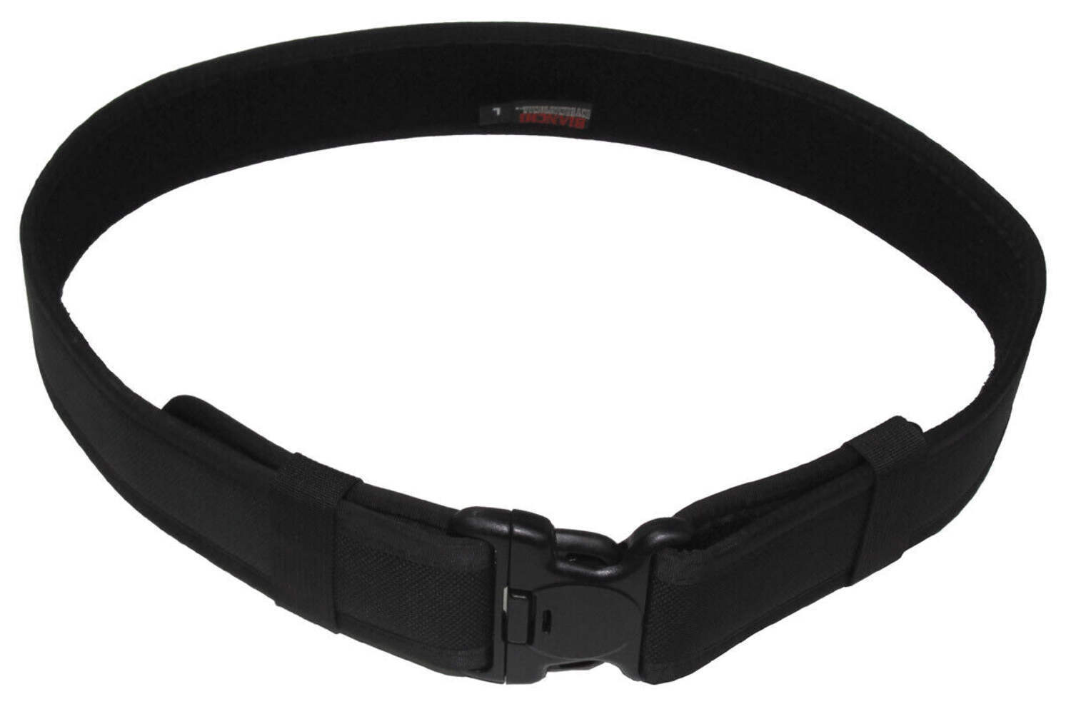 BIANCHI 7220 Black Nylon Duty Belt 2 Width Hook Lining Coplok Polymer Buckle