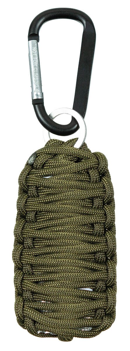 Survival Kit Parachute Cord Outdoor Hunting Camping OD Green