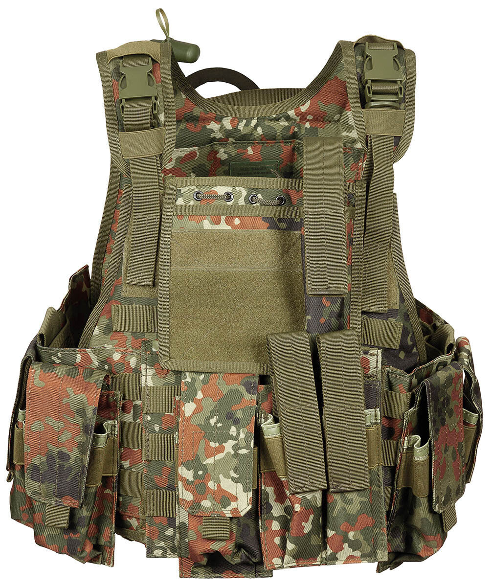 MFH Vest Ranger Several Pouches Flecktarn