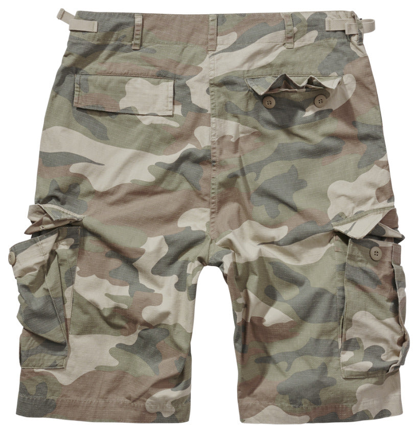 Brandit BDU Shorts Camo Combat Hiking Outdoor Summer Cotton Ripstop
