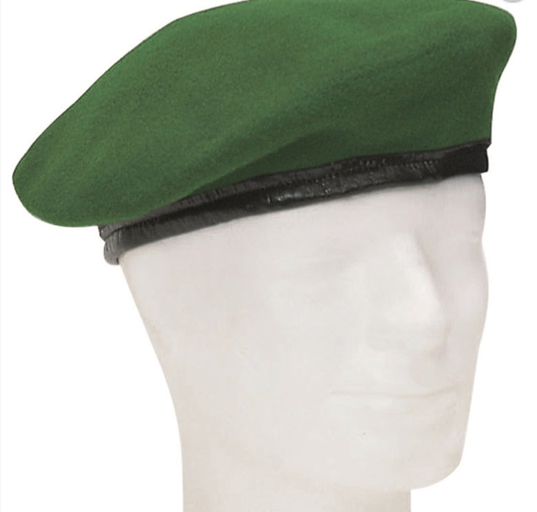 Mil-Tec German genuine beret in green wool