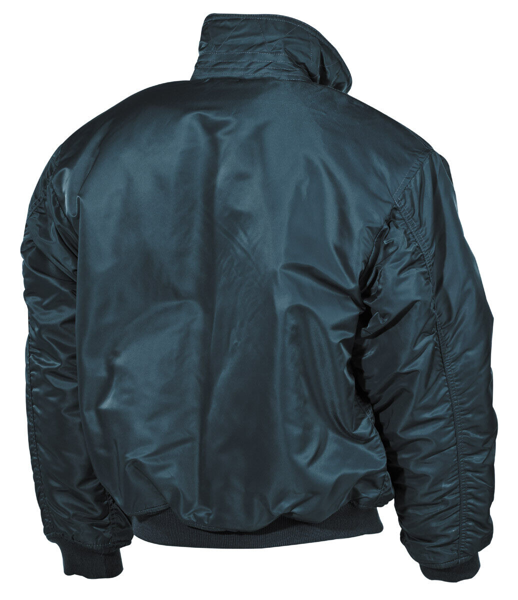 US Air Forces Military CWU Flight Bomber Tactical Men's Pilot Jacket Navy Blue