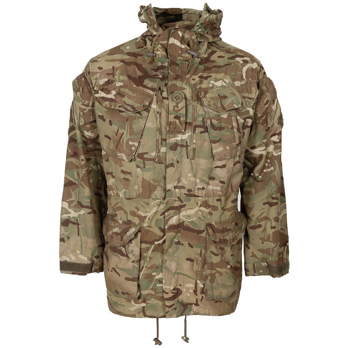 Original British Army Smock Jacket MTP Camo Windproof Military Surplus Used