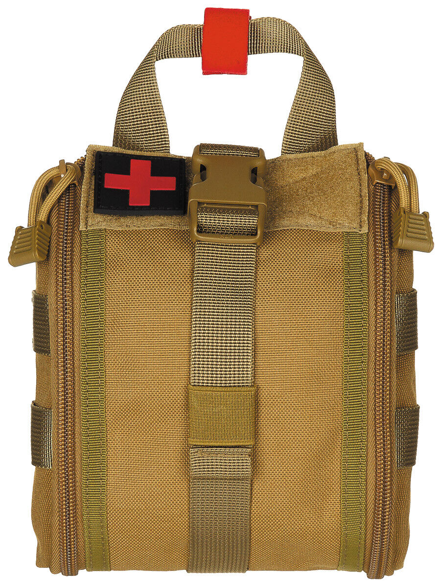 Military Army Combat Medical First Aid Bag Pouch Small MOLLE Coyote tan