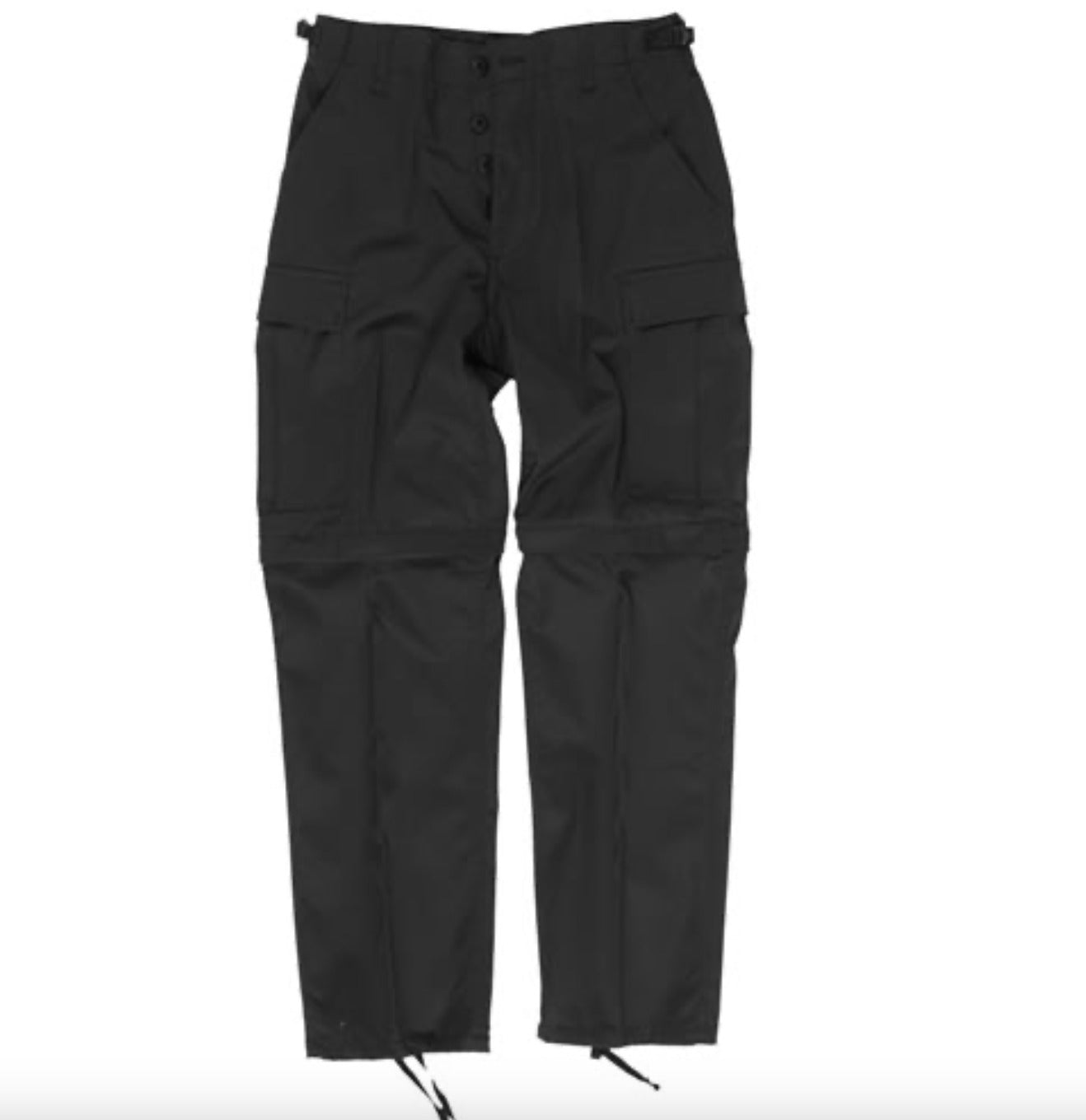 Mil-Tec Zip-off BDU Style Pants Black