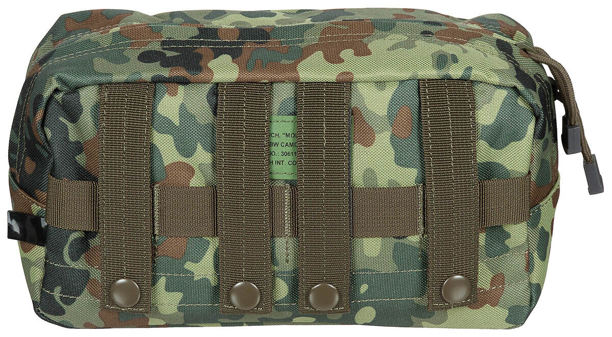 MFH Utility Pouch MOLLE Large Flecktarn
