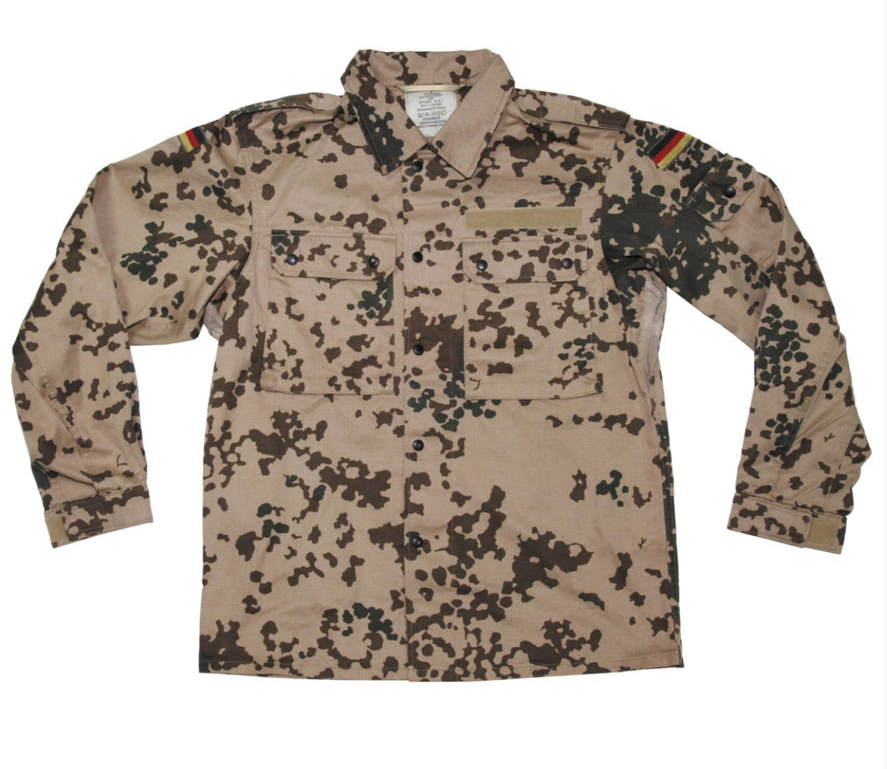 Original Bundeswehr Army German Military Shirt BW Tropical Camo New