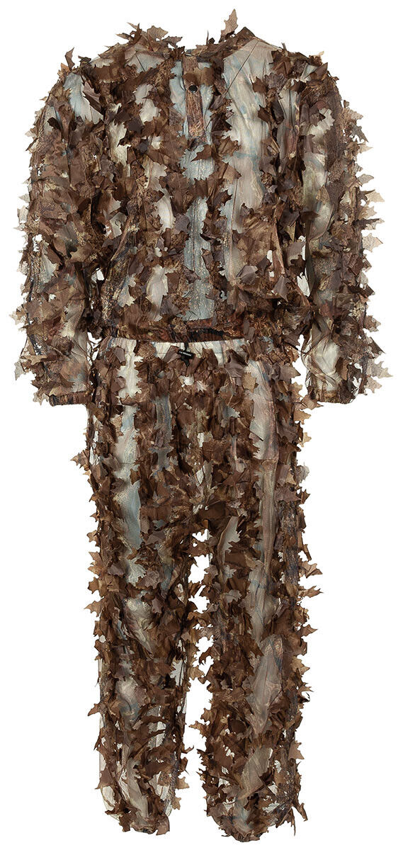 MFH Camo Suit Leaves 3-part Hunter Brown