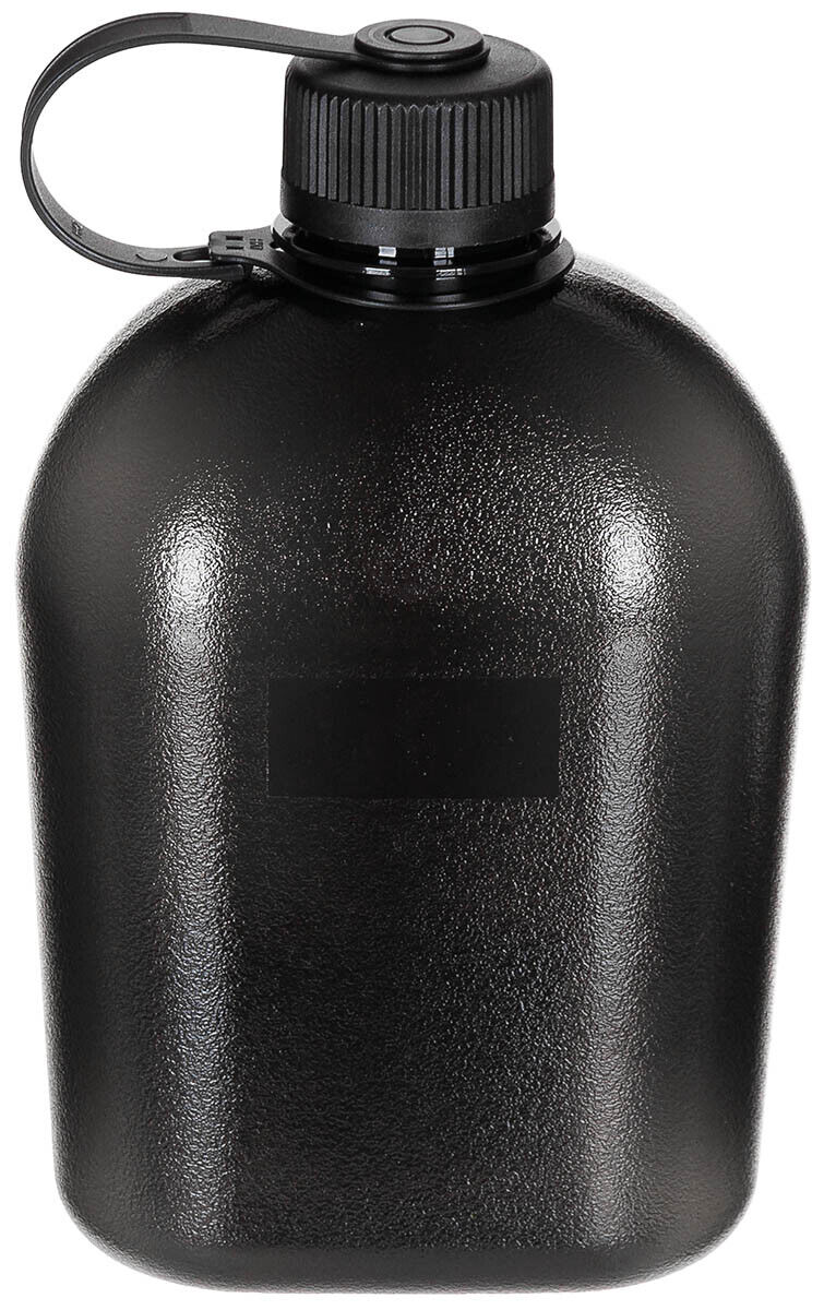 MFH US Canteen Gen II 1L -transparent Black
