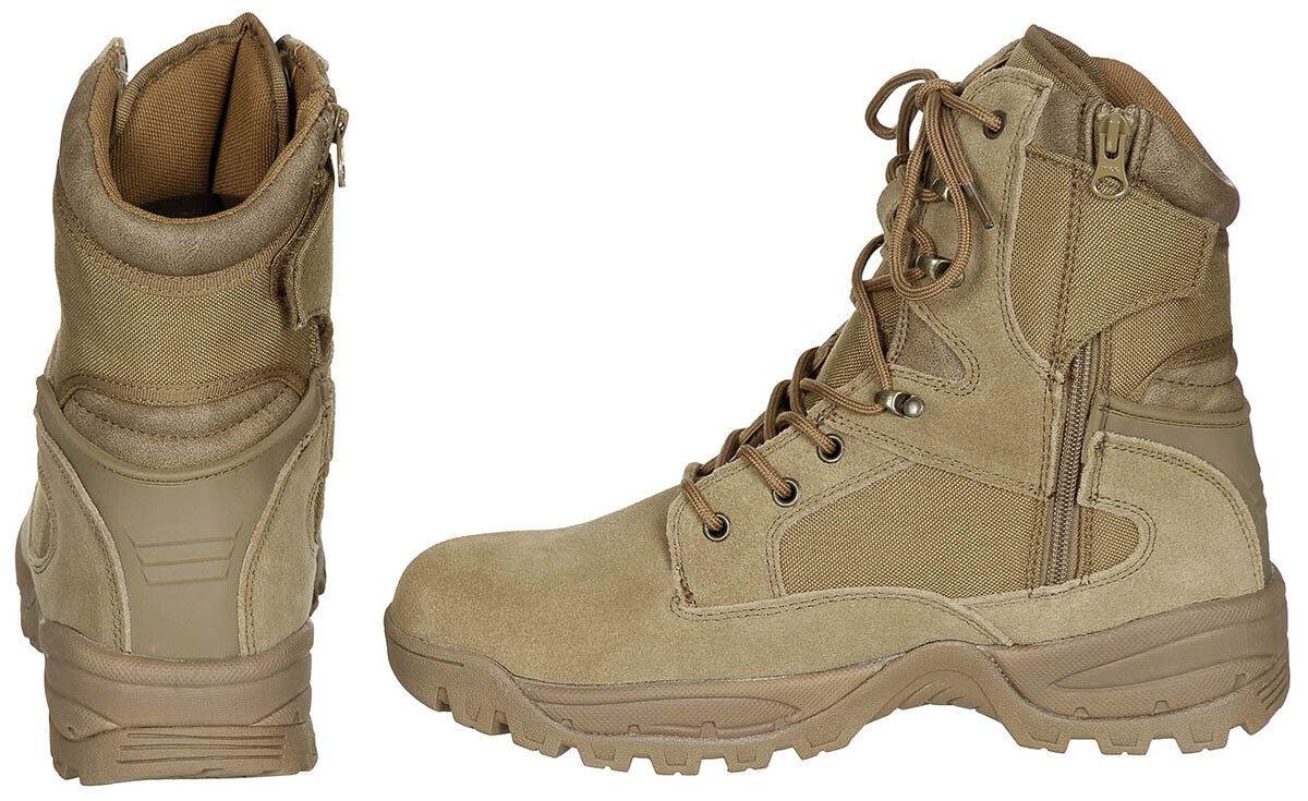 MFH Boots Mission Cordura Lined Coyote
