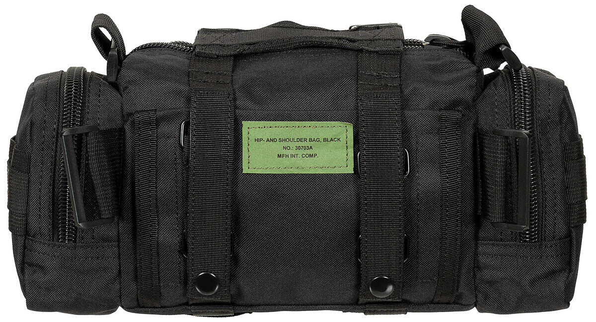 MFH Hip- and Shoulder Bag Black