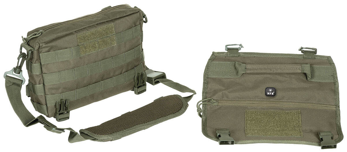 MFH Shoulder Bag MOLLE Green