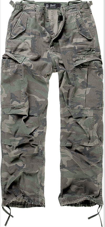 Brandit M65 Vintage Pants Pants Military Army Trousers Mens Cargo