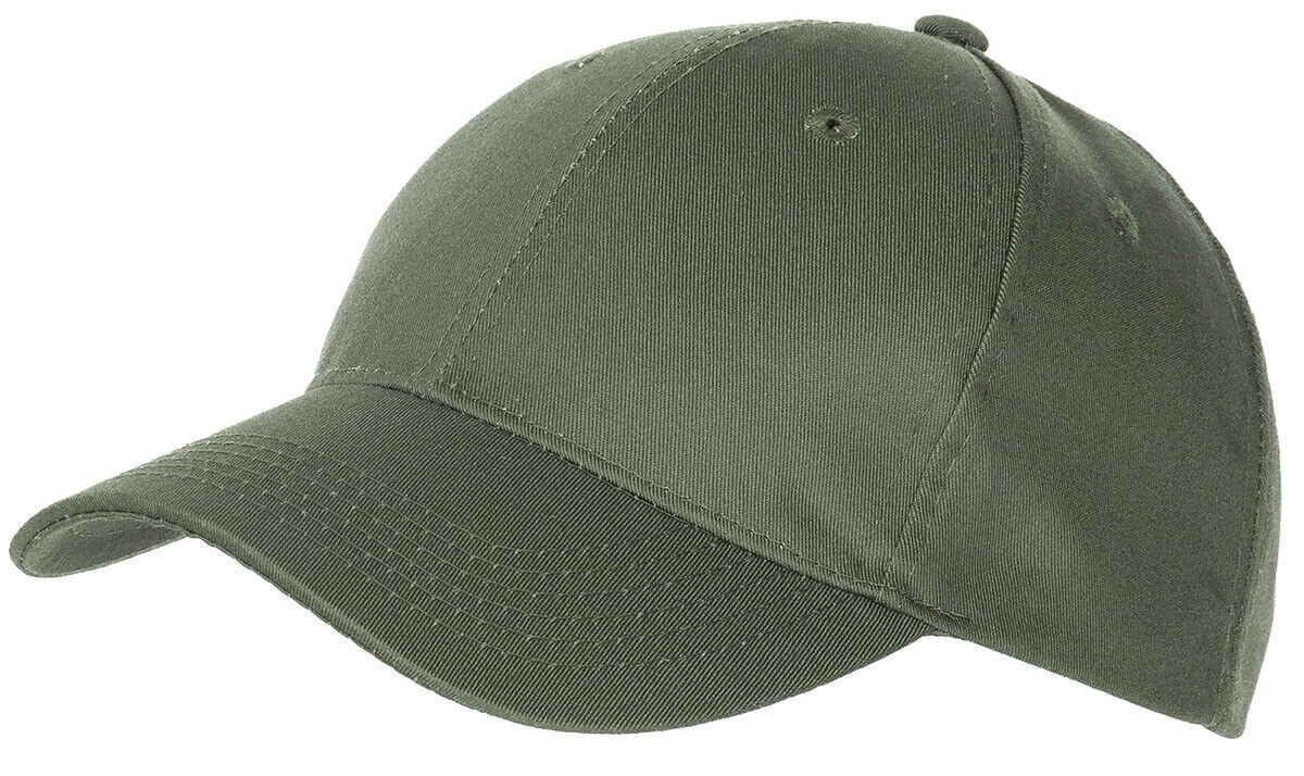 US Army Military Field Outdoor Cap With Loop Panels OD green, size-adjustable