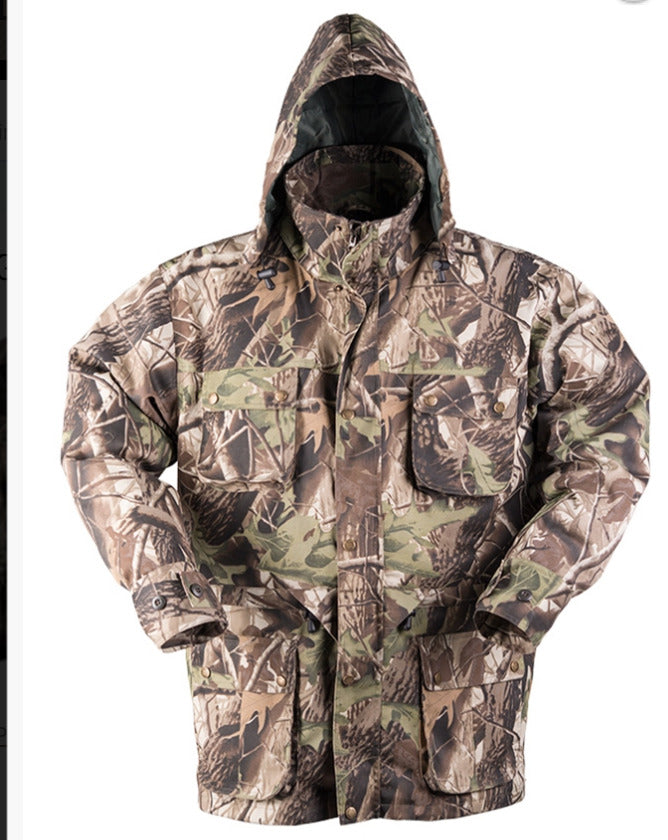 MIL-TEC Jacket Wild Trees Hunting Outdoor Trekking Weatherproof Breathable Camo