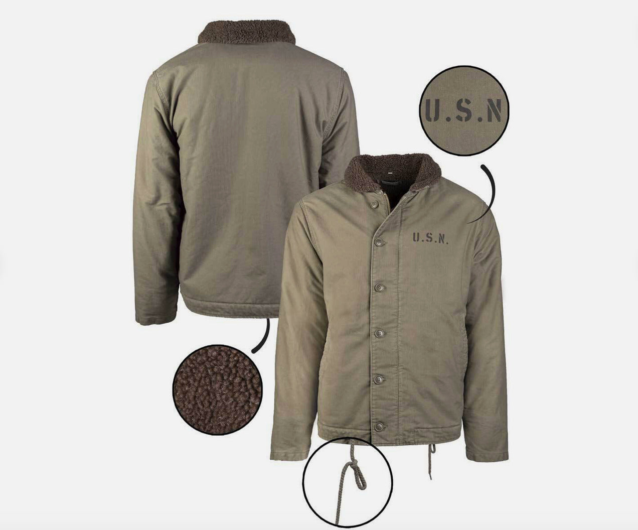 Mil-Tec US Deck Jacket N-1