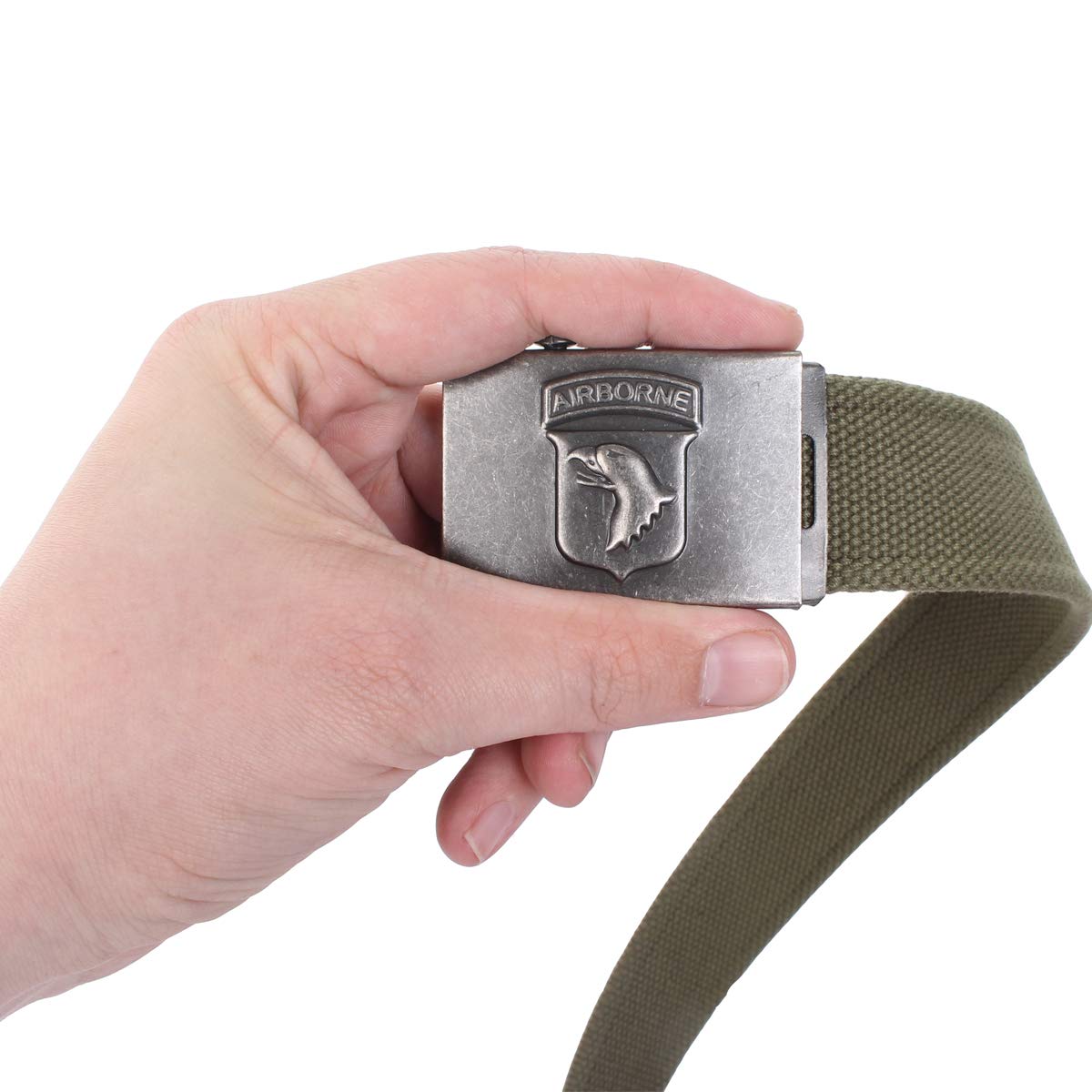 Mil-Tec Belt Airborne Buckle 40 Mm Olive