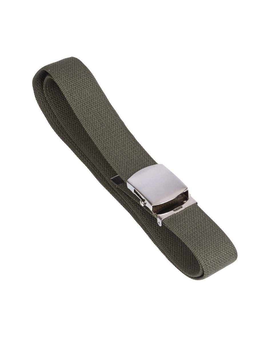 Mil-Tec US 38 Mm Web Belt Silver Buckle