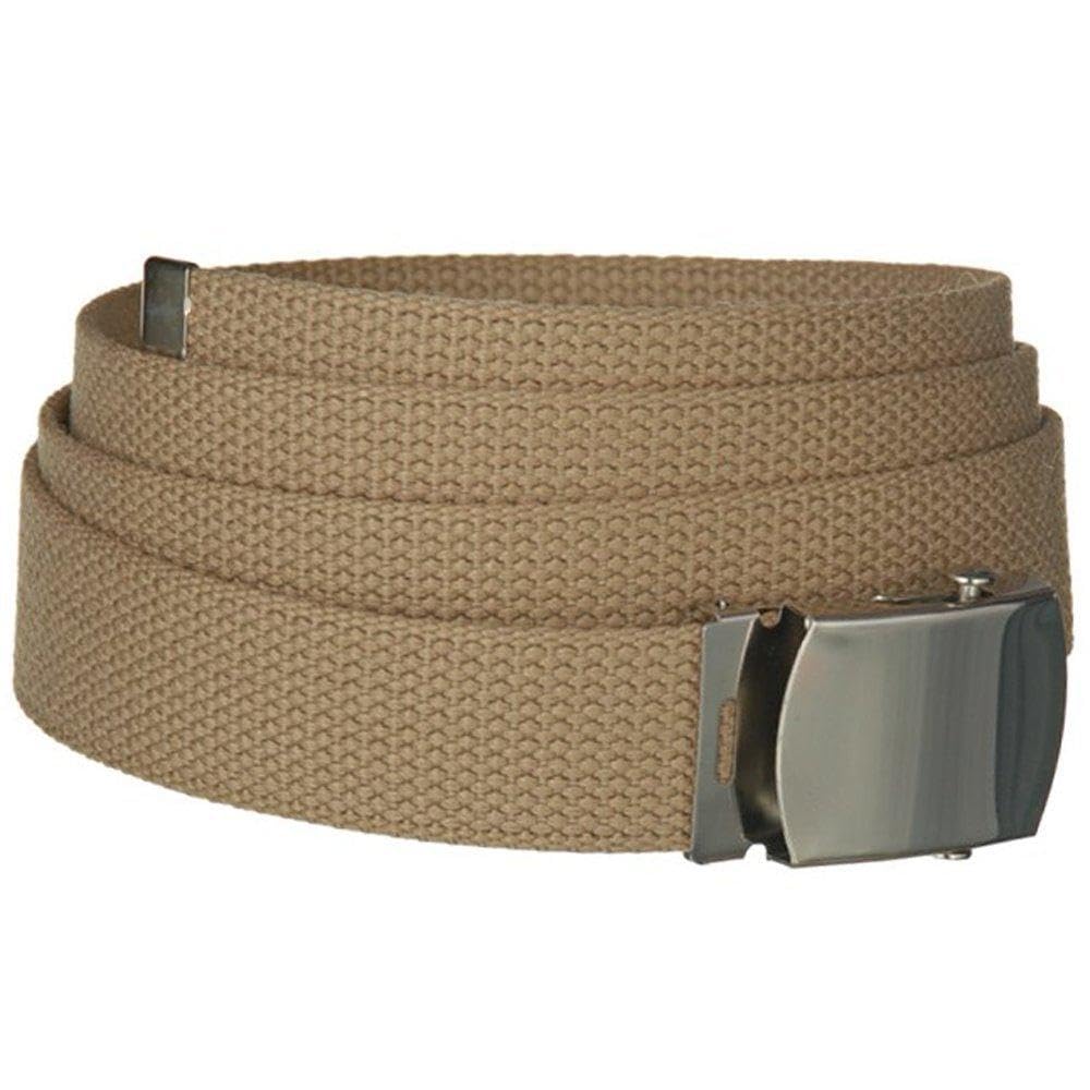 Mil-Tec US Cotton Web Belt Khaki