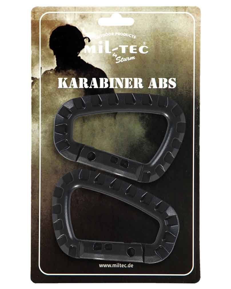 Mil-Tec Carabiner ABS Black