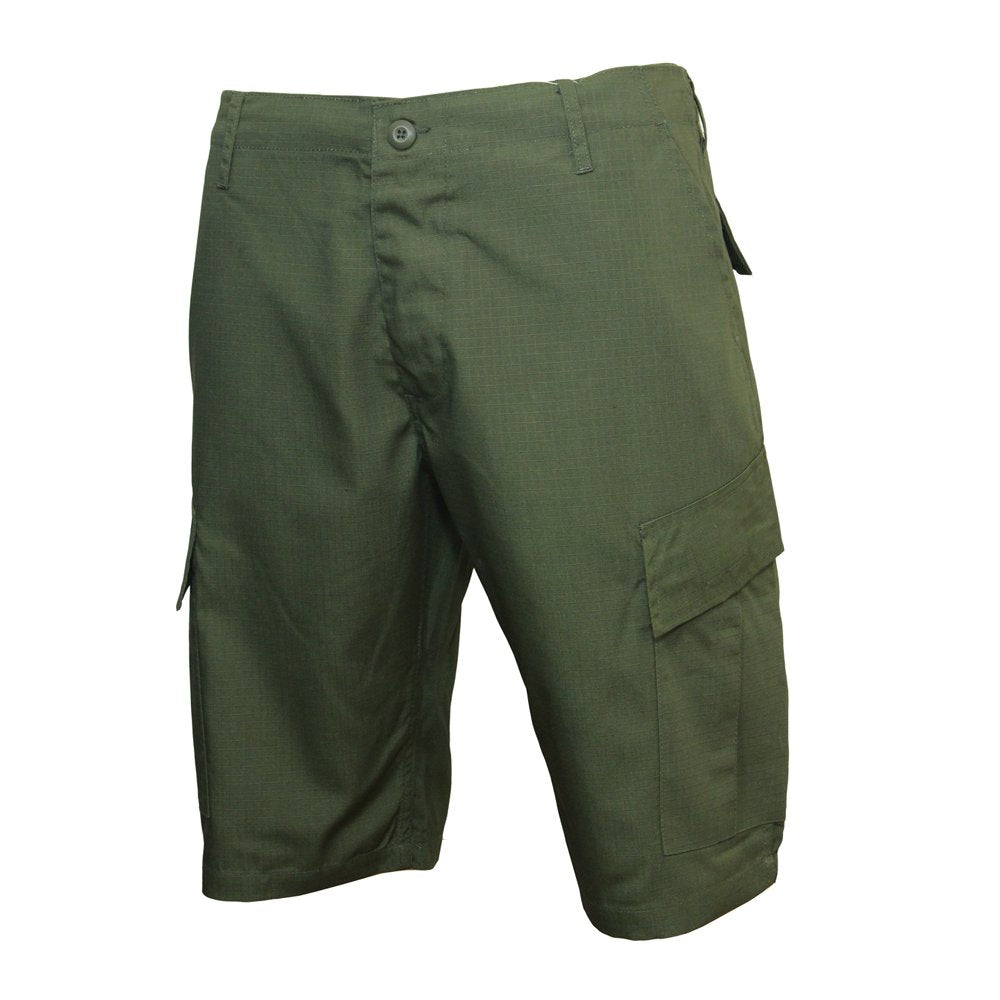 Military Bermuda Style ACU Shorts Olive Green Tactical Small