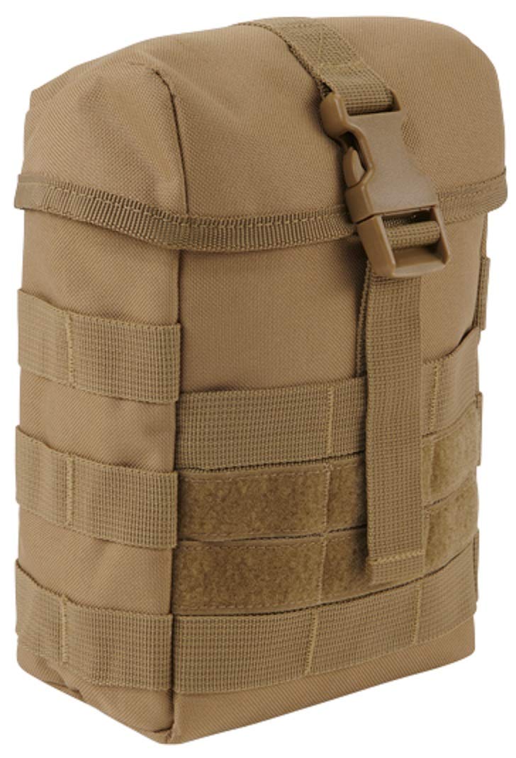 Brandit MOLLE Fire Pouch – Camel, Tactical Utility Accessory Bag