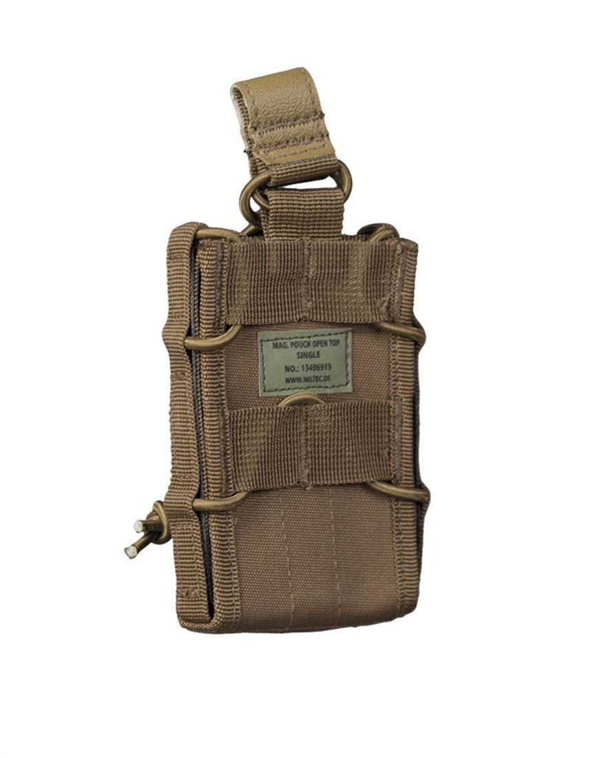 Mil-Tec Open Top Magazine Pouch Single Coyote