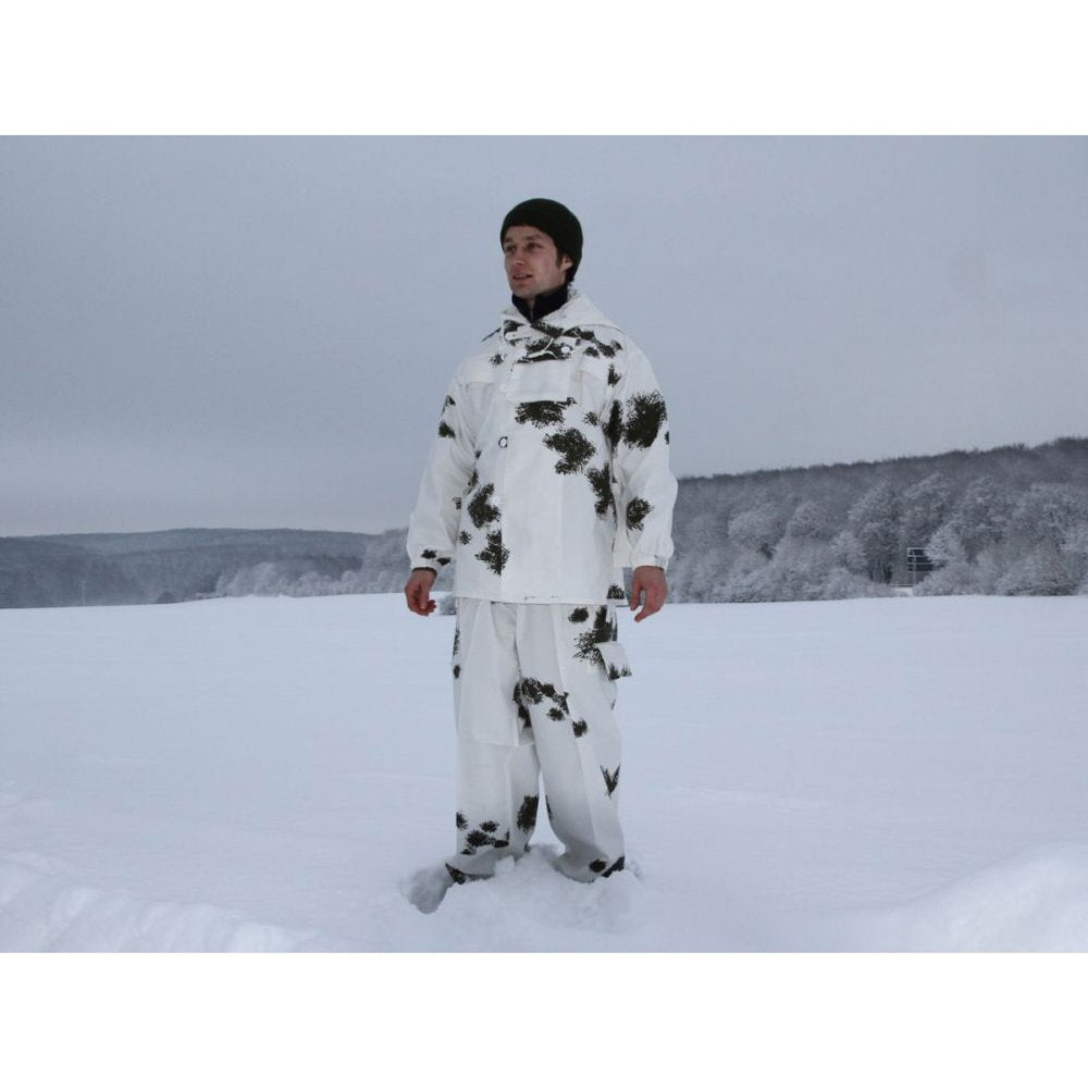 MIL-TEC Cotton Suits - Men's, Snow Camo, Large, 11971000-904