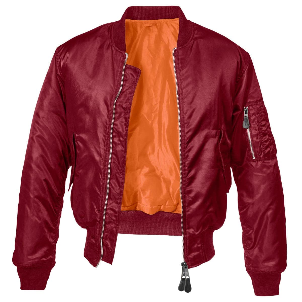 Brandit Men’s MA1 Bomber Jacket Olive – Classic Military Flight Jacket