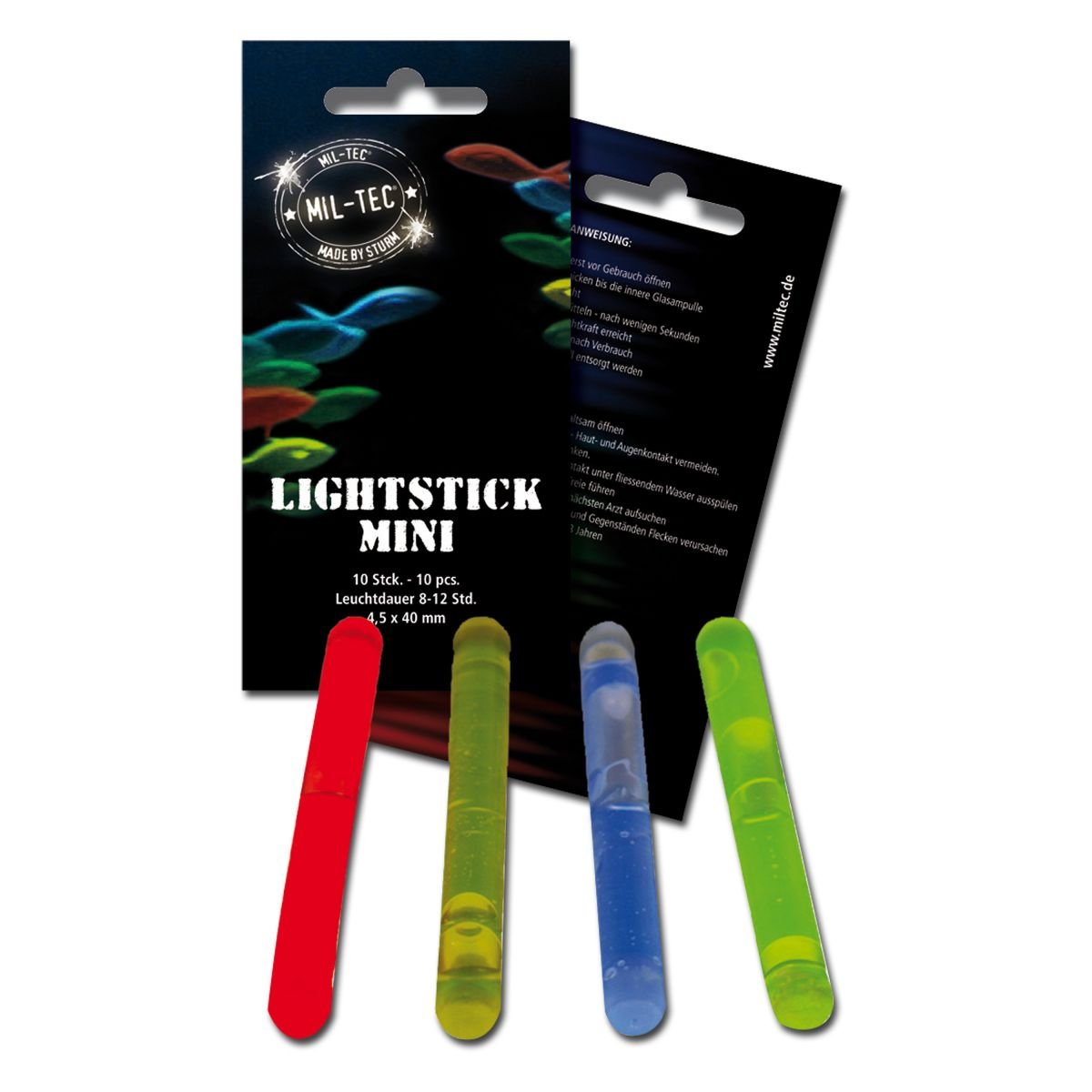 Mil-Tec Lightsticks Mini 4 Cm Blue