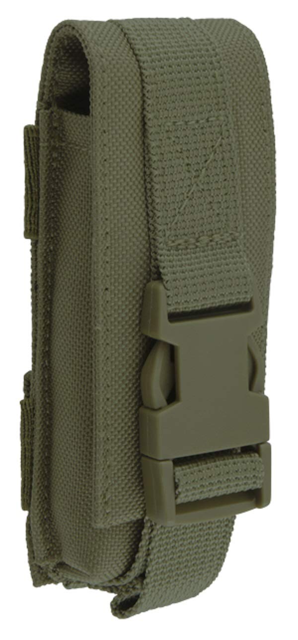 Brandit MOLLE Multi Pouch – Small, Olive Green, Tactical Accessory Bag