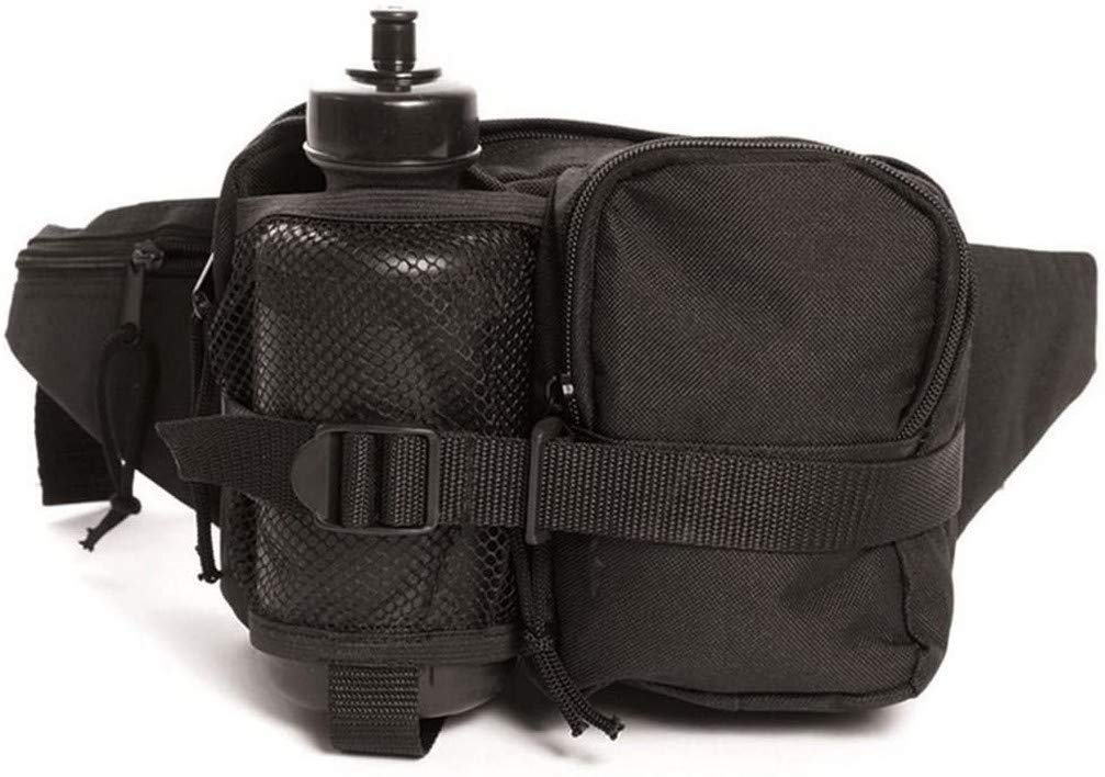 Mil-Tec Fanny Pack with Bottle Black