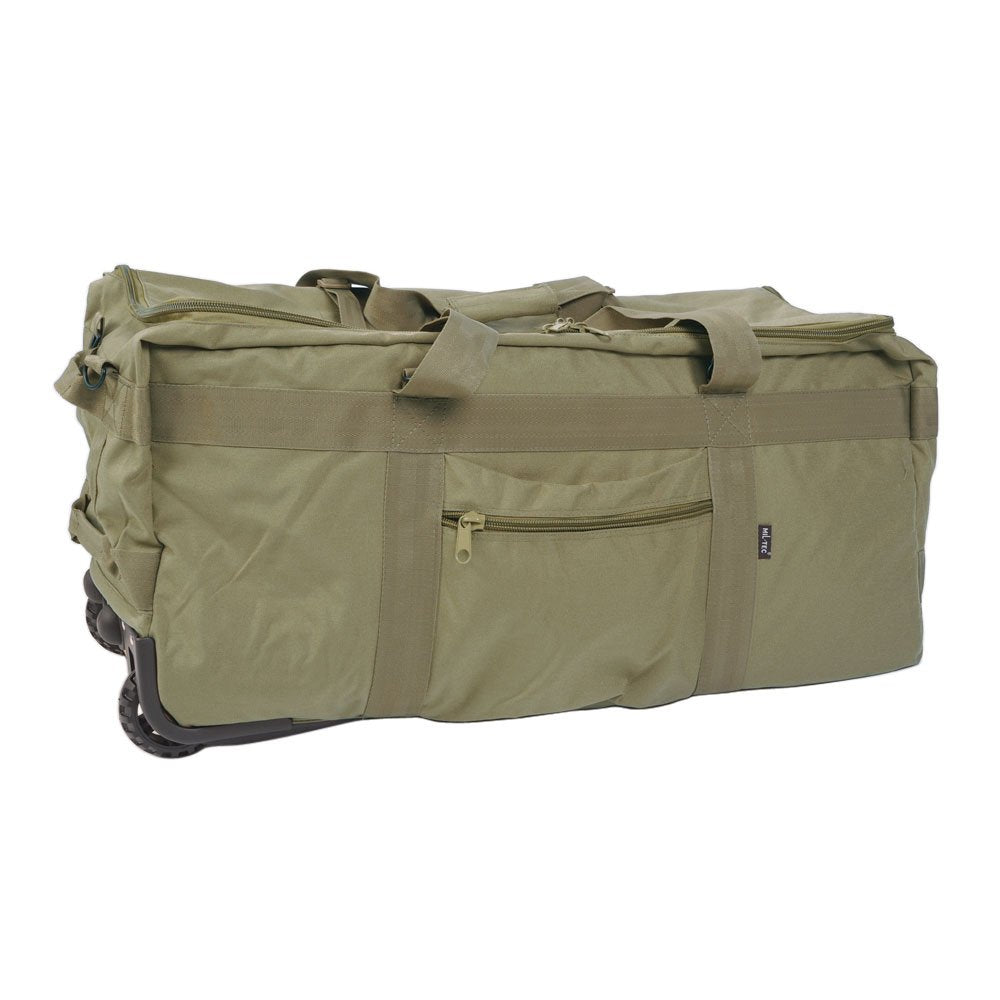 Mil-Tec Combat Duffle Bag with Wheel 118L Olive