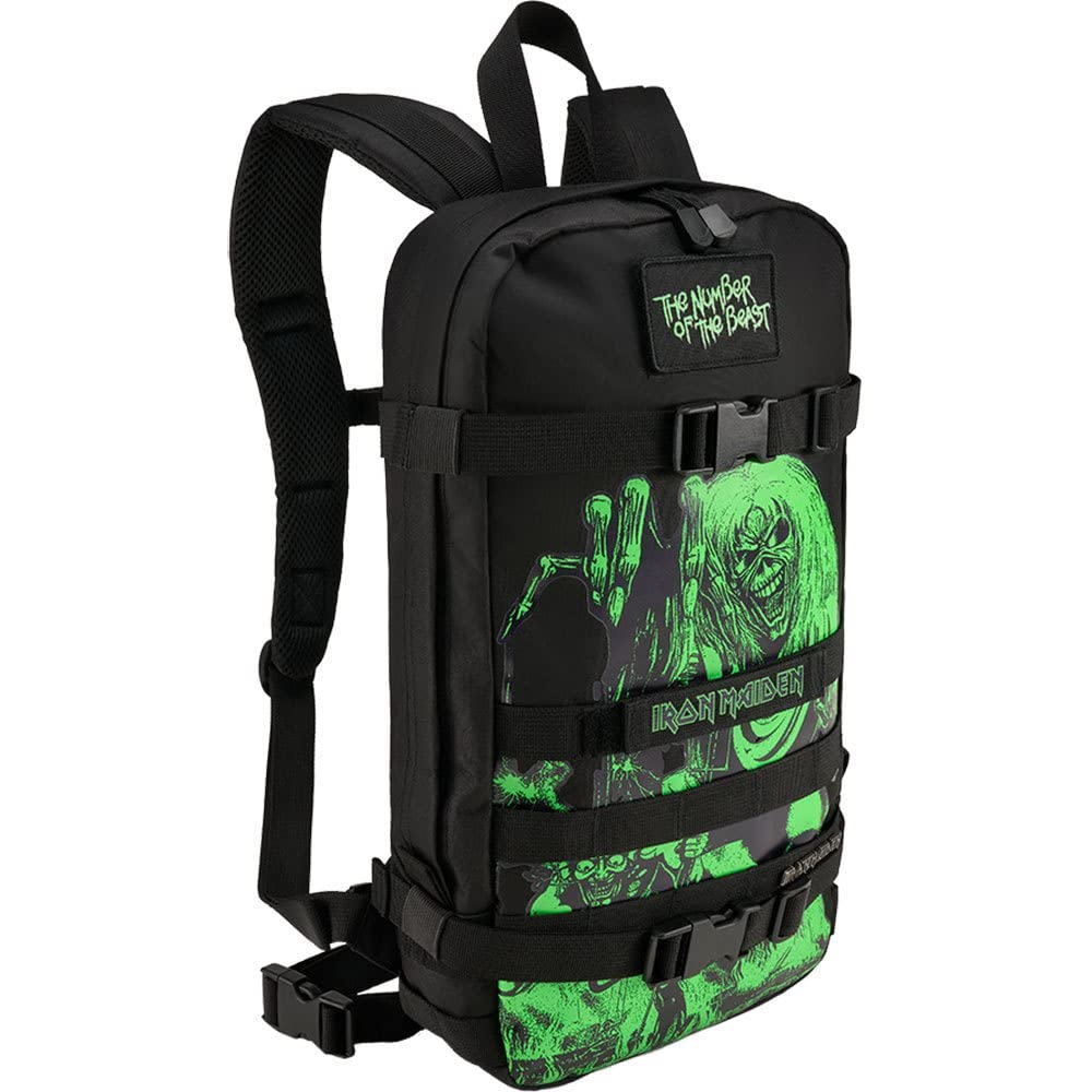 Brandit Iron Maiden US Cooper Daypack Notb Black