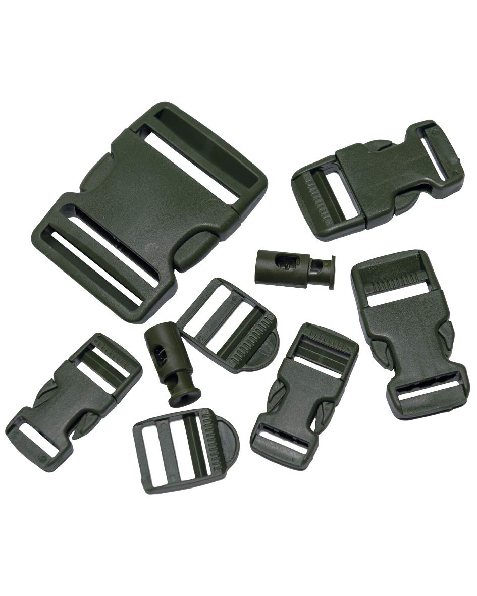 Mil-Tec 9-pcs. Buckle Set