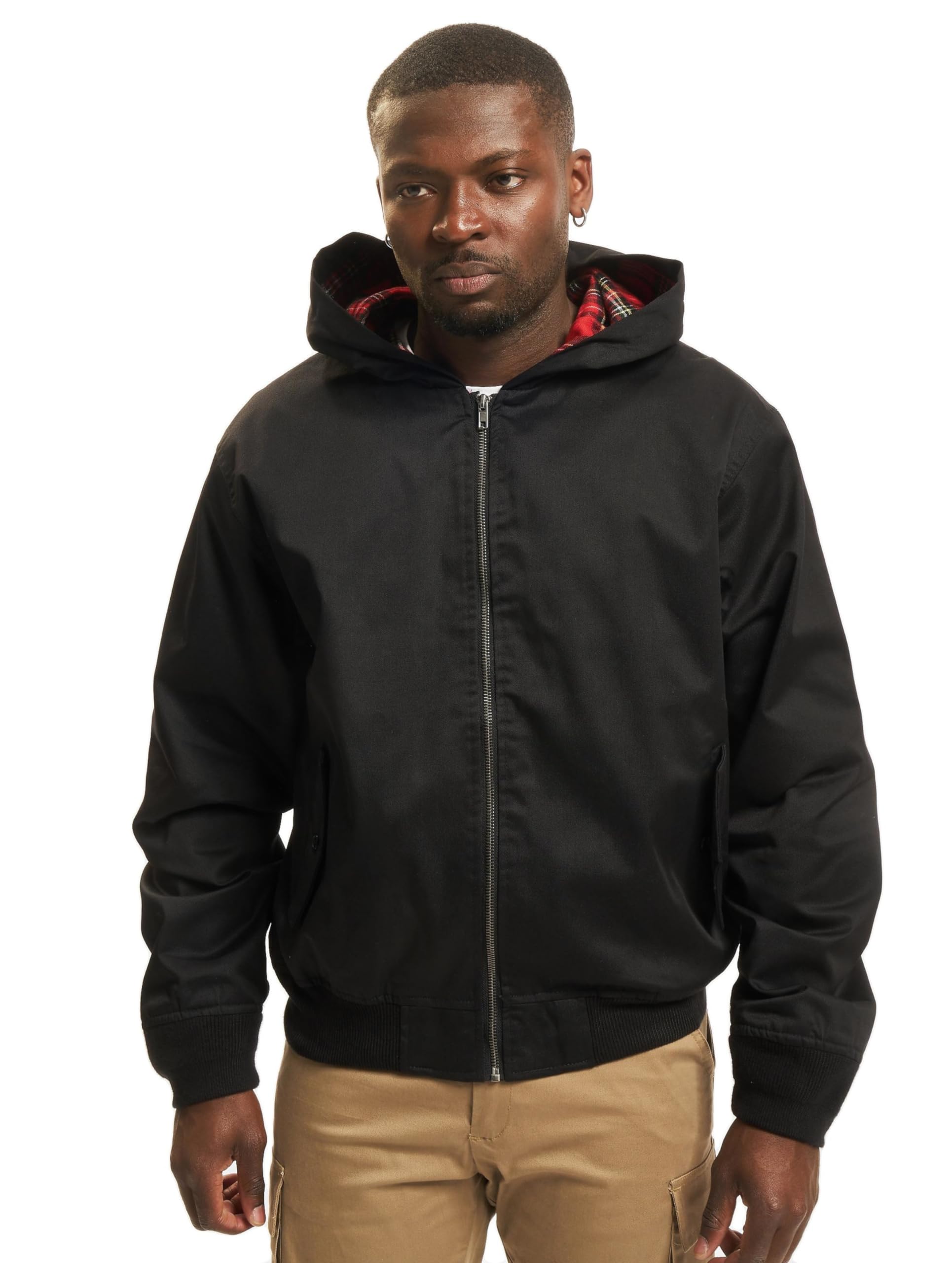 Brandit Men’s Lord Canterbury Blouson Jacket Black – Classic Harrington 3XL