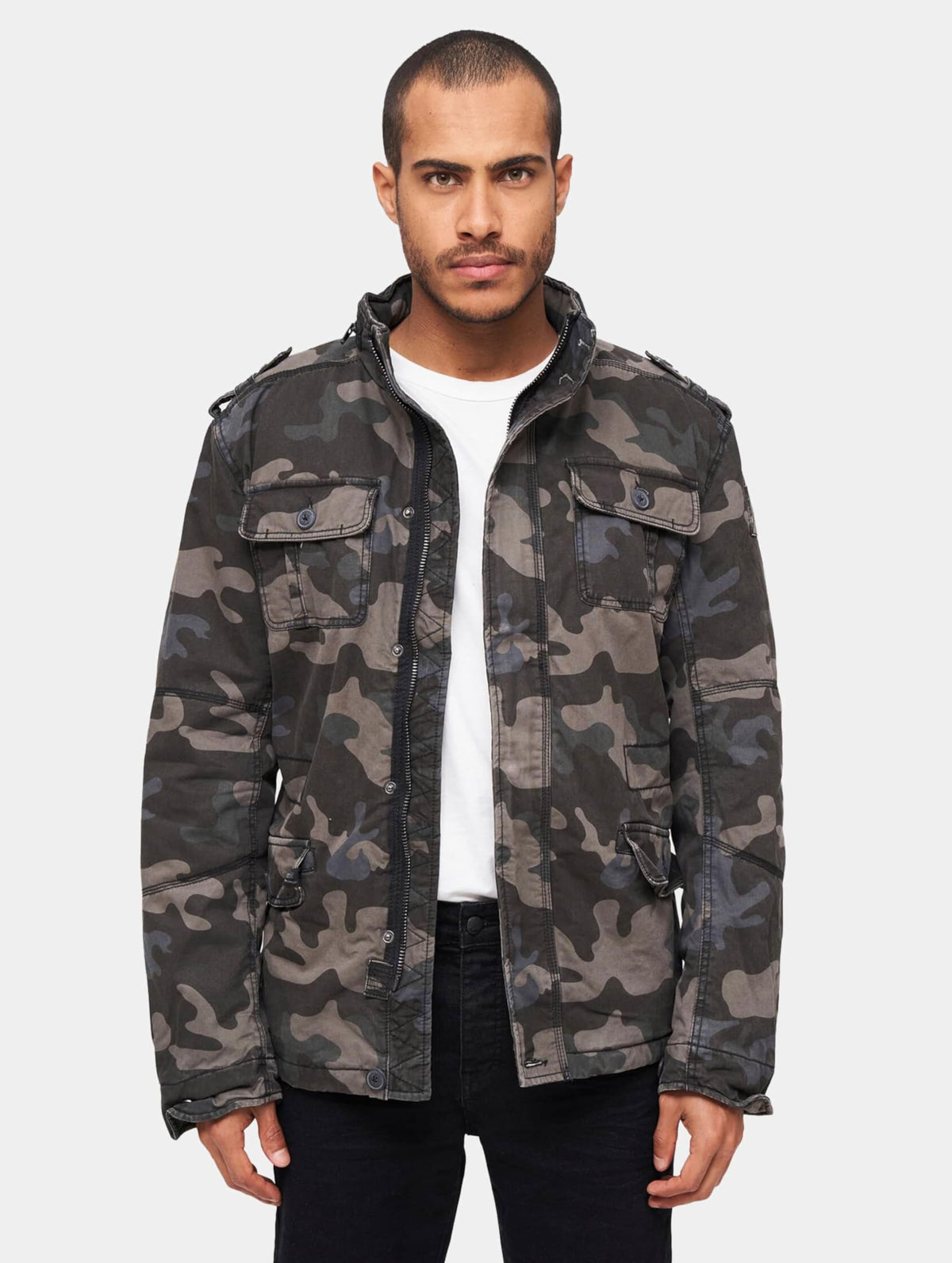 Brandit Britannia Winter Jacket Dark Camo