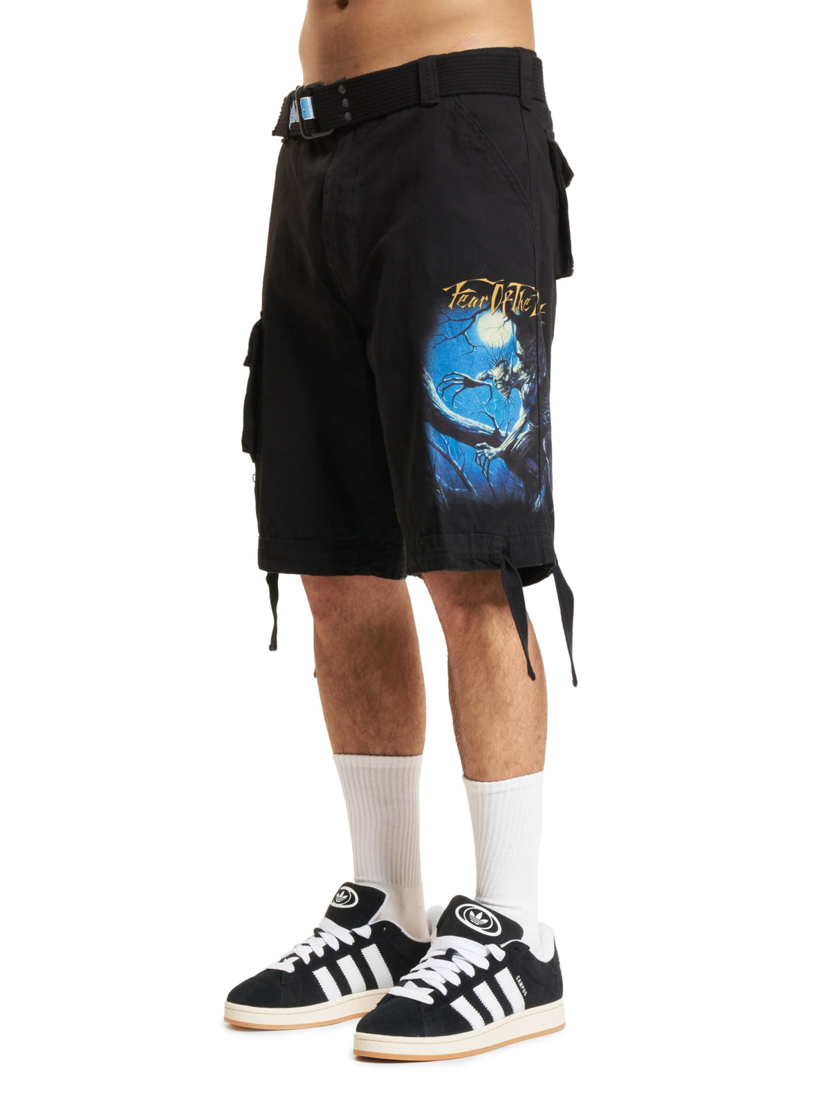 Brandit Iron Maiden Savage Shorts Fear of the Black