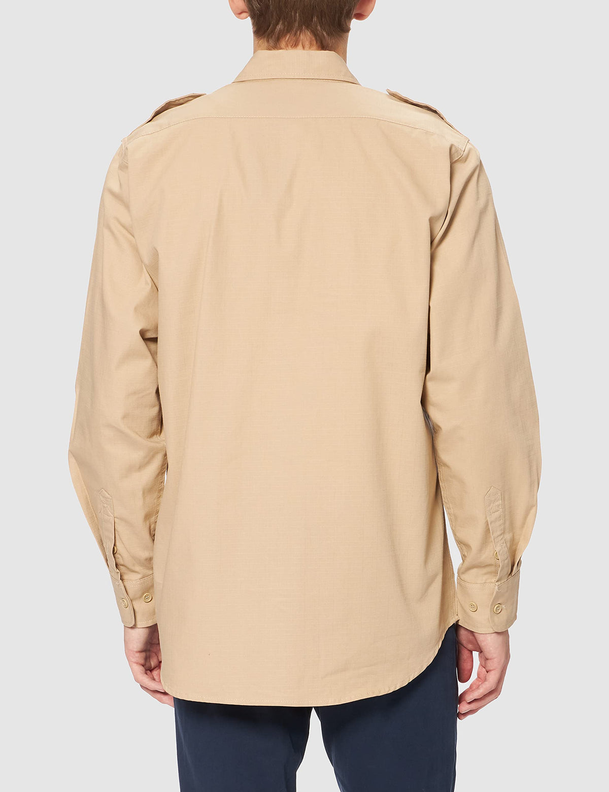 Mil-Tec Long Sleeve Tropical Shirt Khaki