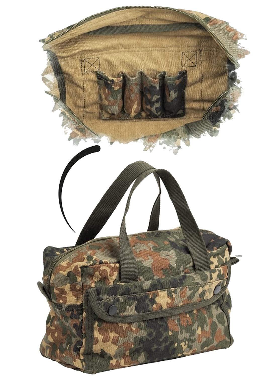 Mil-Tec US 600D Polyester Tanker Tool Bag Flecktarn