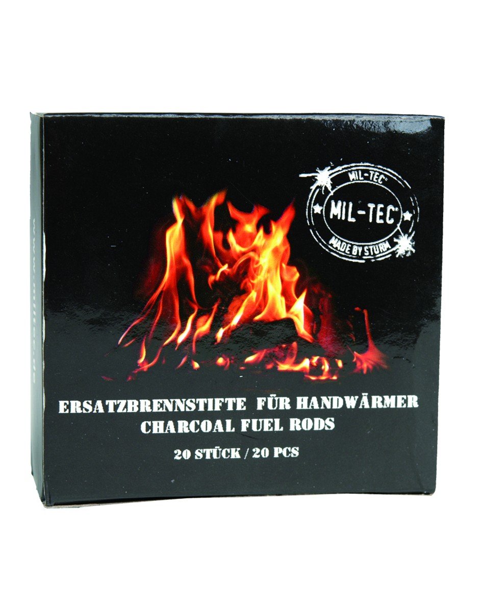 Mil-Tec Handwarmer Spare Fuel Sticks 20PCS Black