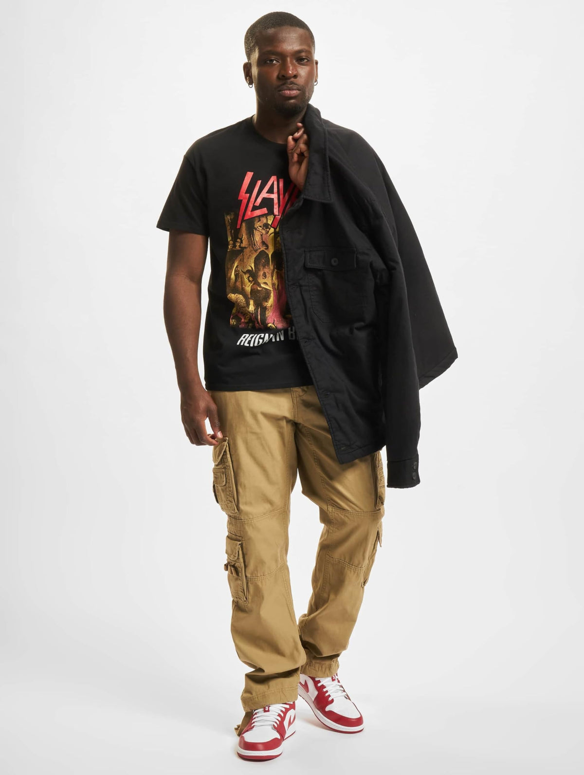 Brandit Lumber Jacket Black