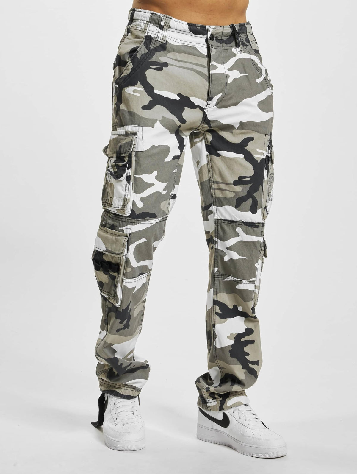 Brandit Pure Slim Fit Pants Urban Camo