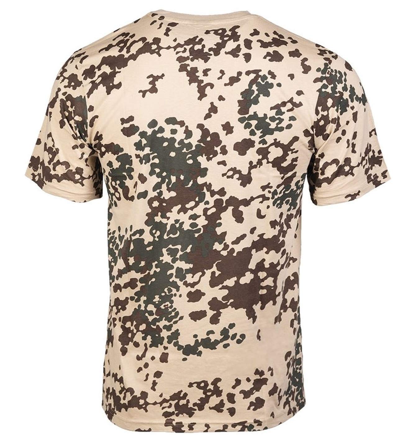 Mil-Tec T-Shirt Tropical Camo Cotton Crew Neck Military Style XL
