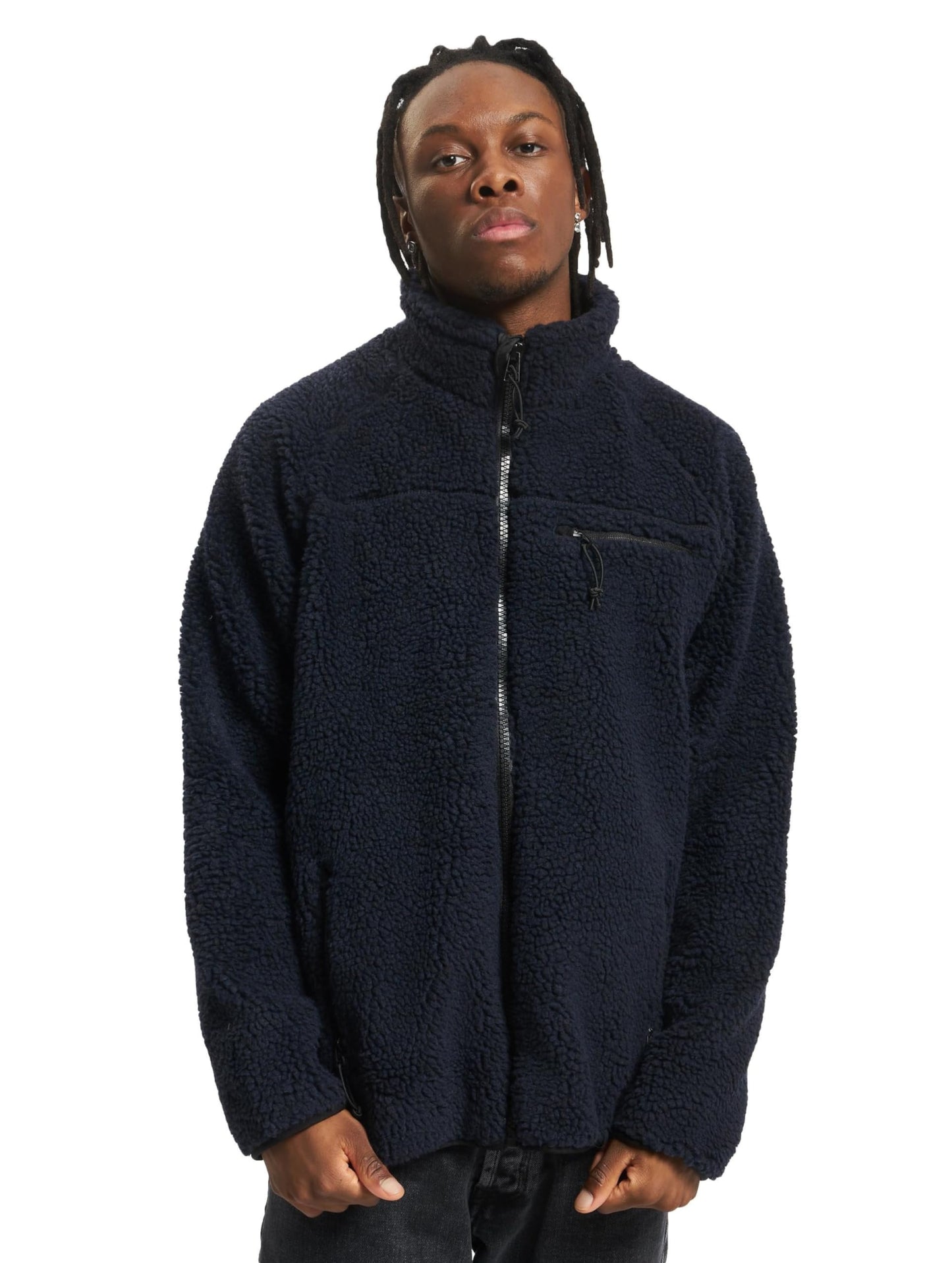 Brandit Men’s Fleece Full Zip Jacket – Warm Lightweight Outdoor Layer