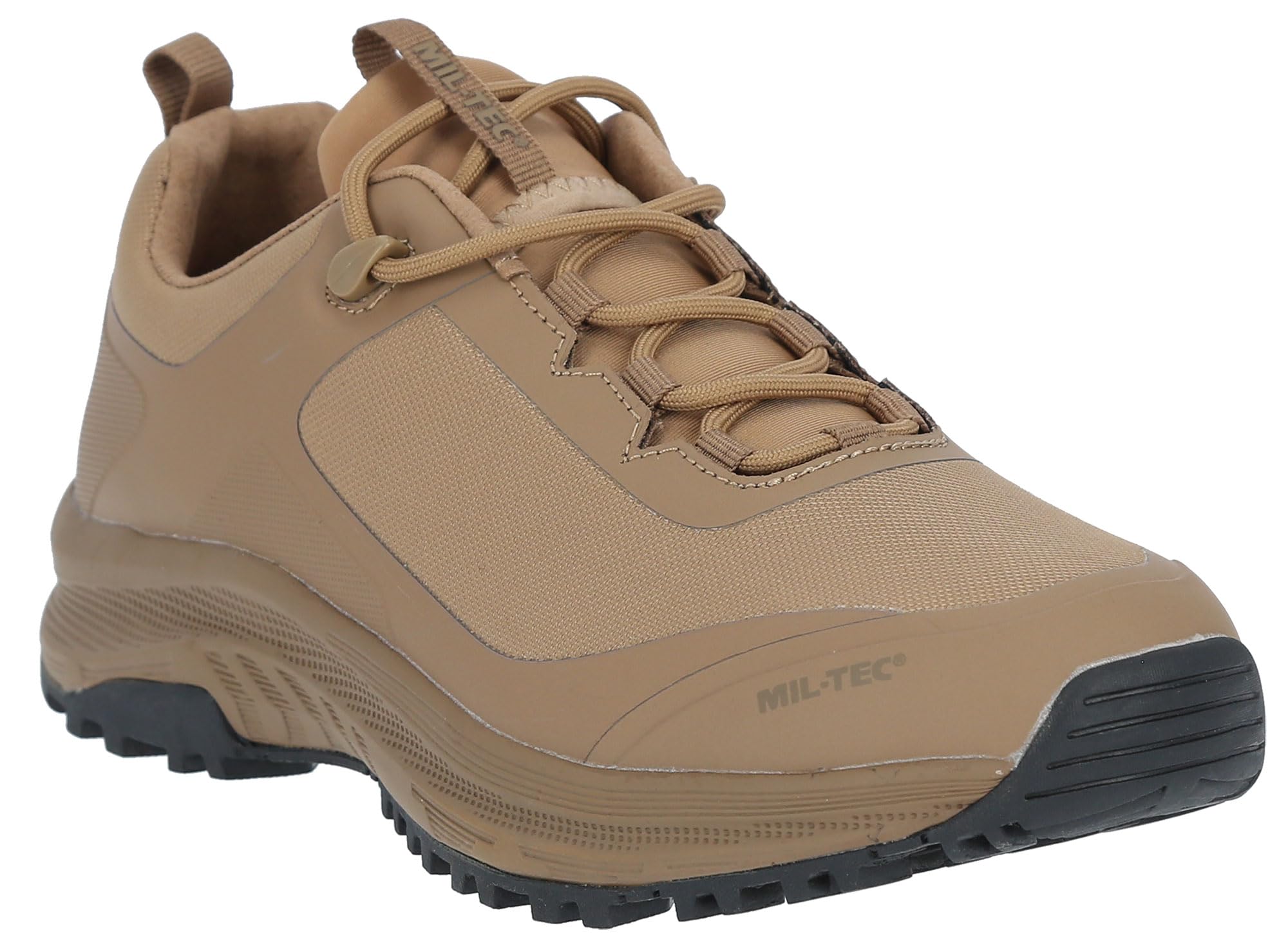 Mil-Tec Men’s Classic Ankle Boot Black Leather Tactical Footwear