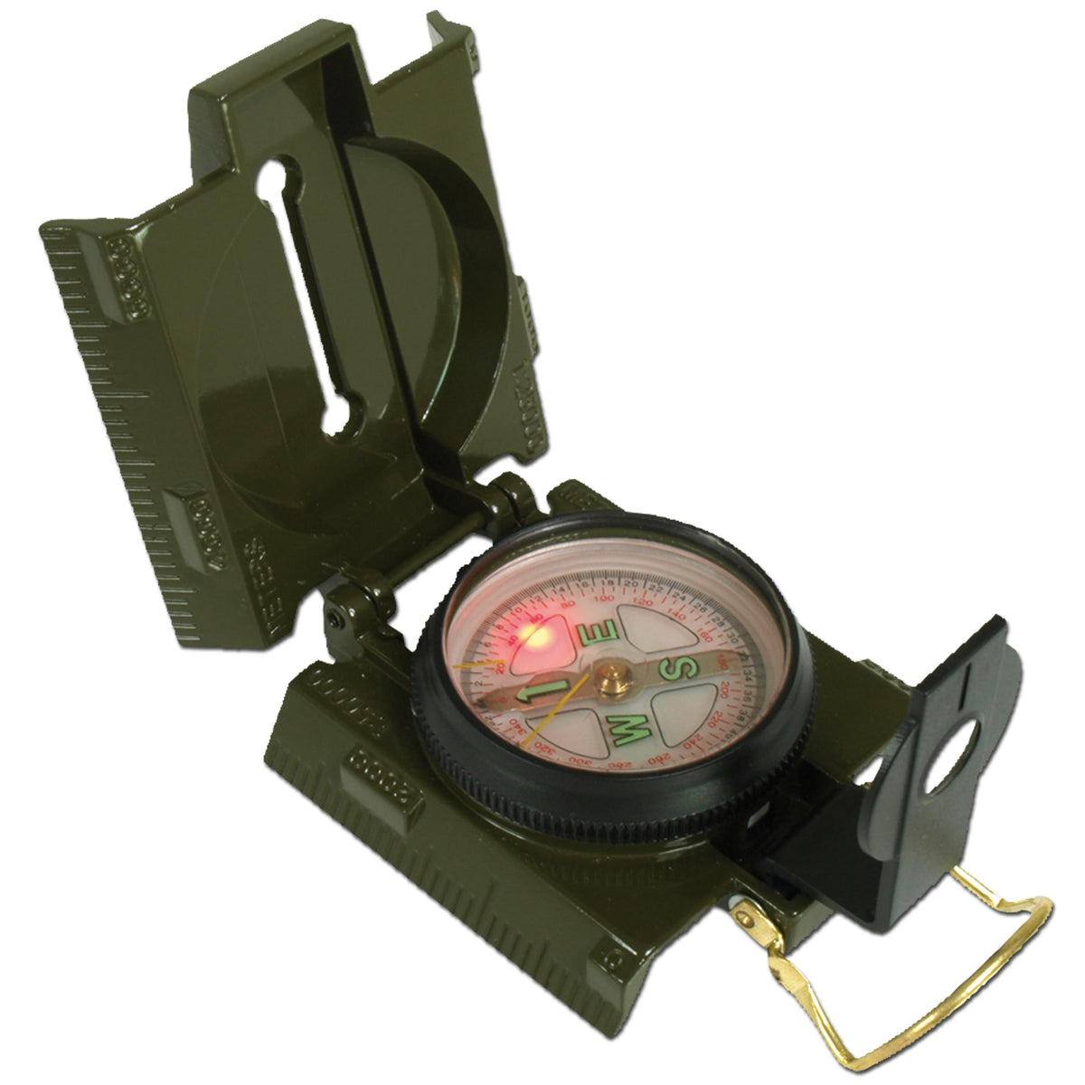 Mil-Tec US Metal Compass with LED