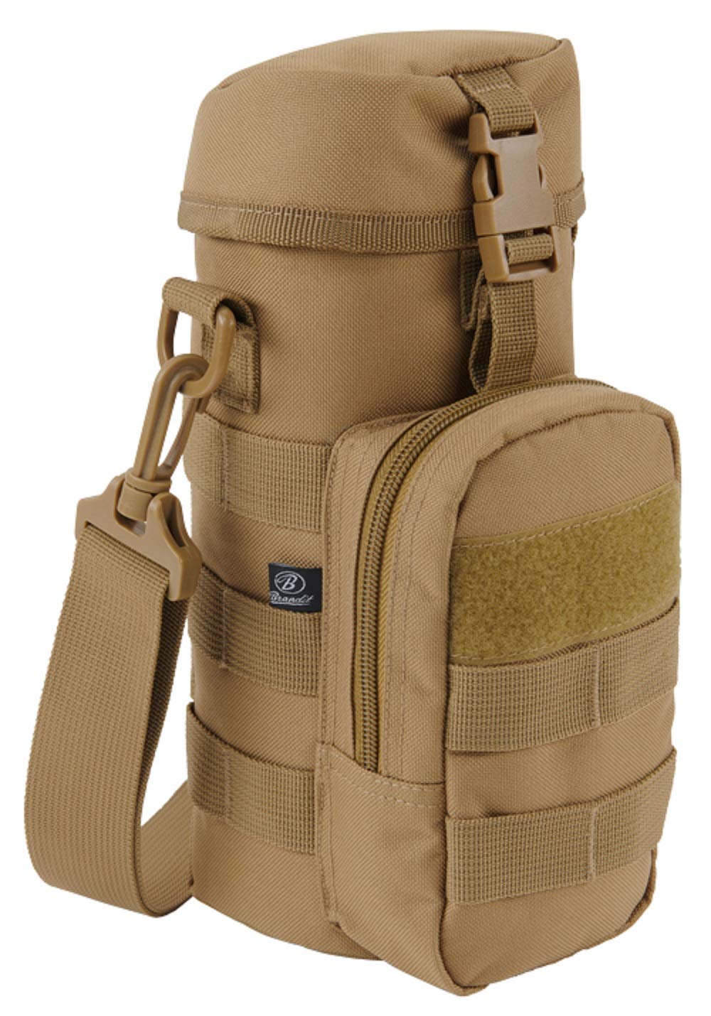 Brandit MOLLE Bottle Holder II – Tactical Drink Sleeve, Durable Water Pouch