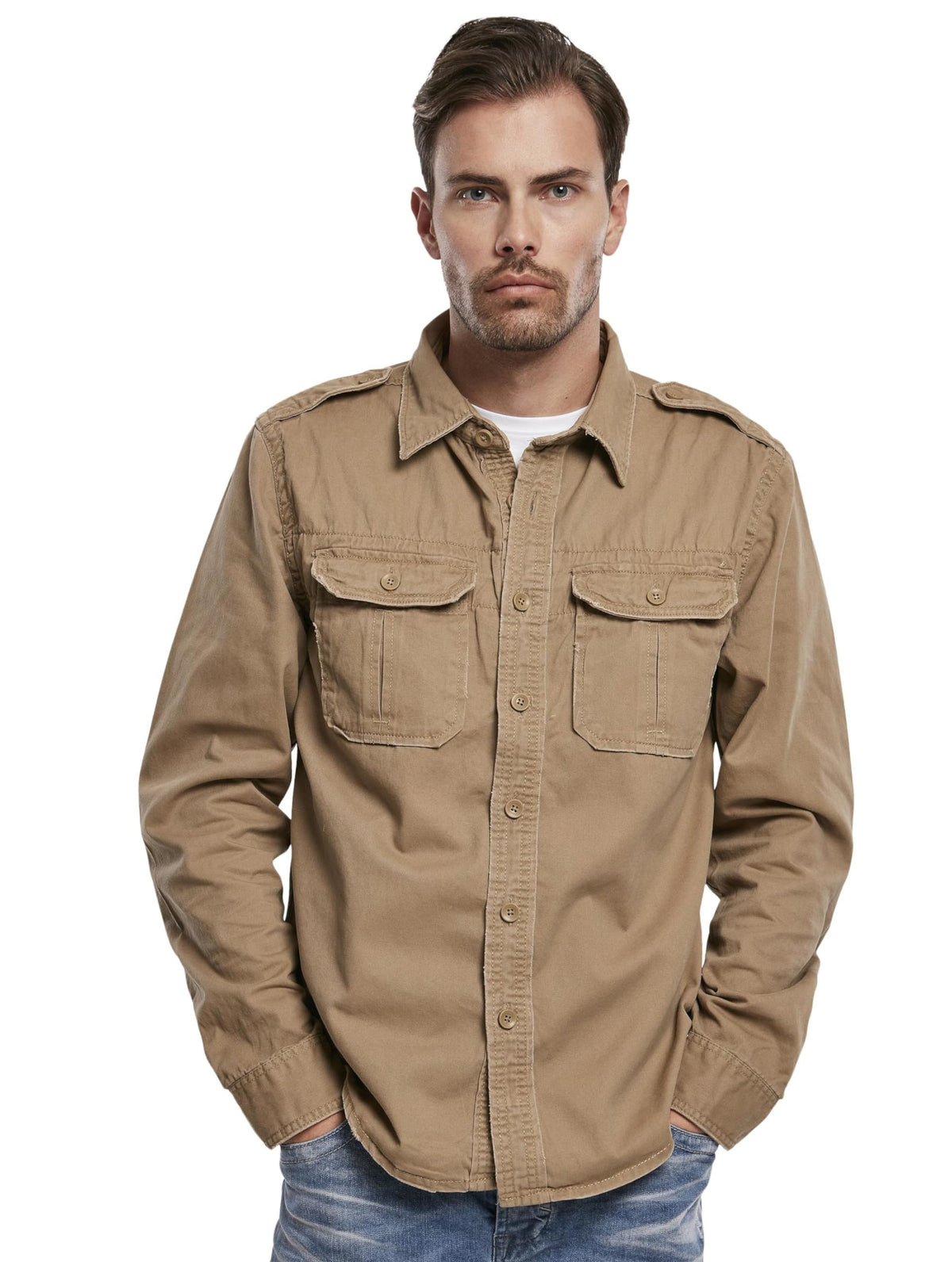 Brandit Vintage Shirt Long Sleeve