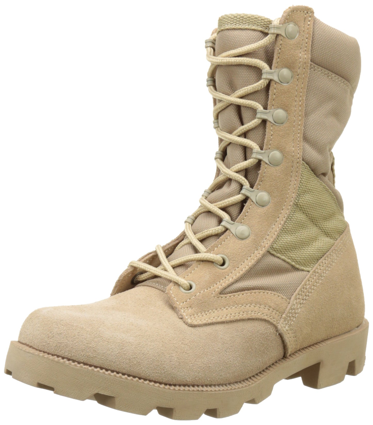 Mil-Tec Men’s Hiking Boots Khaki Outdoor Trekking Tactical Size 6.5